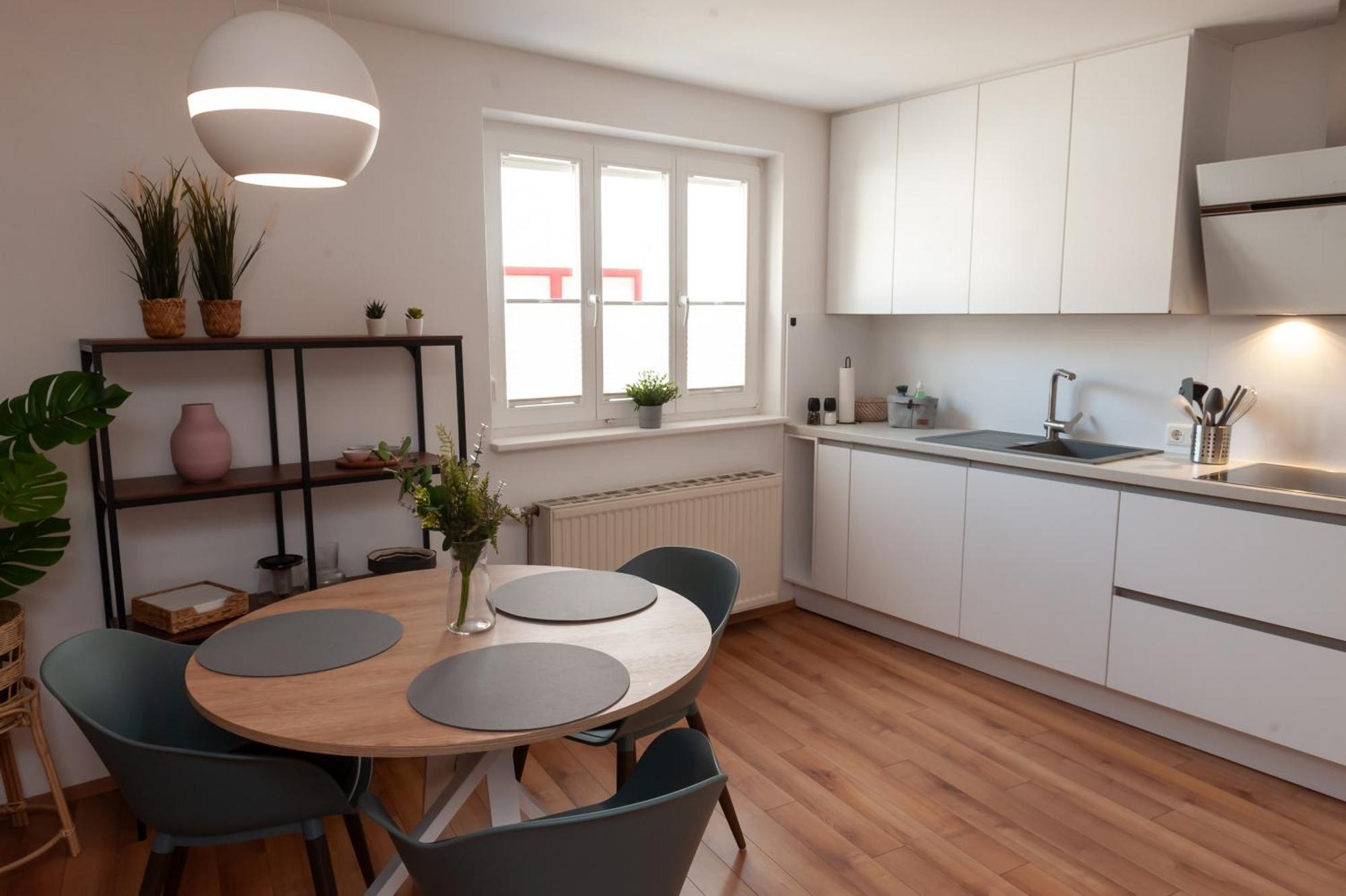 Freitraum Apartments No3 City Mit Eigenem Garten Bad Neustadt an der Saale Bagian luar foto